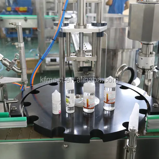 Full-automatic Small Bottle Liquid Fruit Juice Beverage Water Filling Capping Machine Filling Line for Oil and Wine — image 6