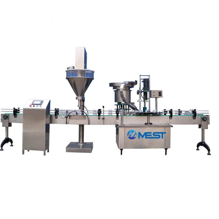 Automatic Laundry Powder Detergent Filling Machine Production Line with Plastic and Metal Packaging — image 2