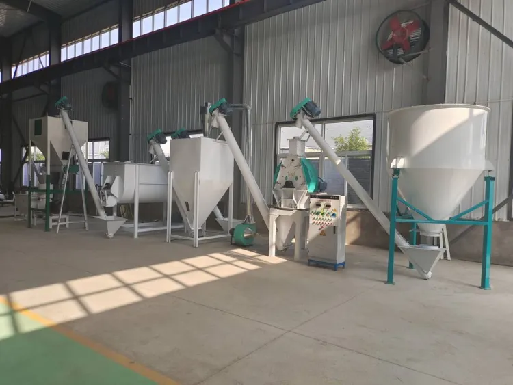 The Production Line of Animal Feed Pellets for Breeding at a Low by Manufacturers — image 2