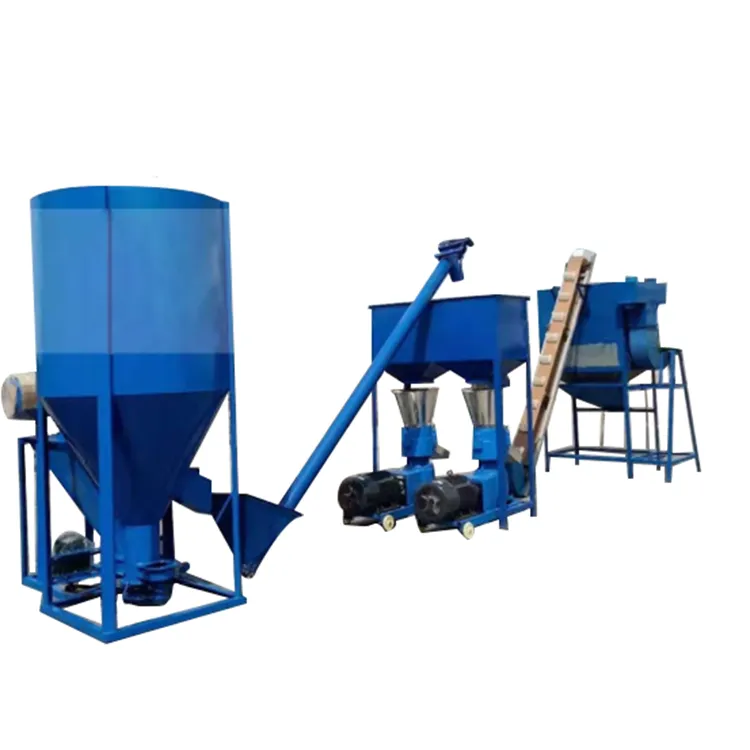 The Production Line of Animal Feed Pellets for Breeding at a Low by Manufacturers — image 6