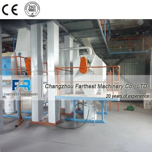 Lower Power 5ton Automatic Animal Feed Premix Plant Fish Chicken Feed Production Line — image 4