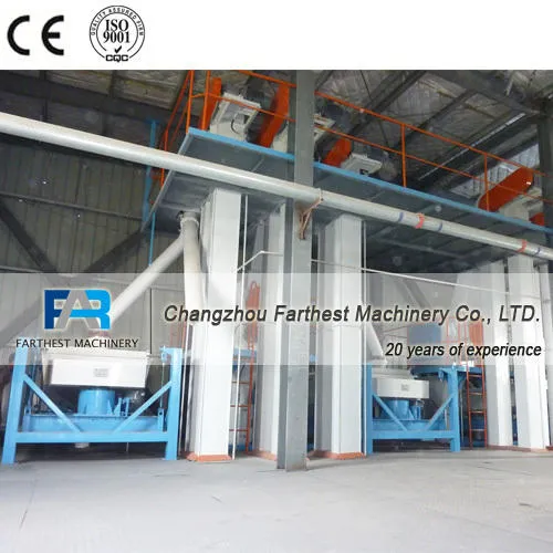 Lower Power 5ton Automatic Animal Feed Premix Plant Fish Chicken Feed Production Line — image 5