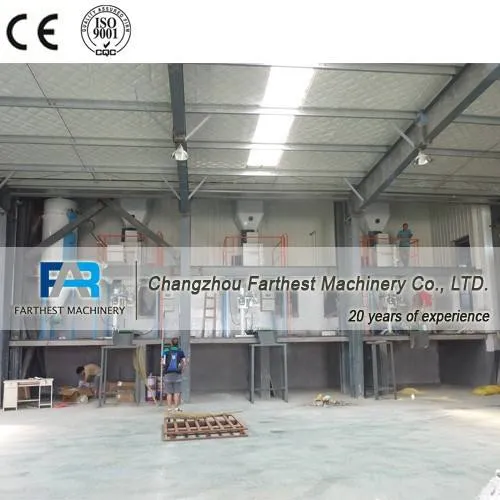 Lower Power 5ton Automatic Animal Feed Premix Plant Fish Chicken Feed Production Line — image 6