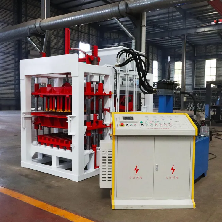 Auto Brick Making Machine Production Line QT4-15 Block Brick Making Machine Machinery Fully Automatic — image 2