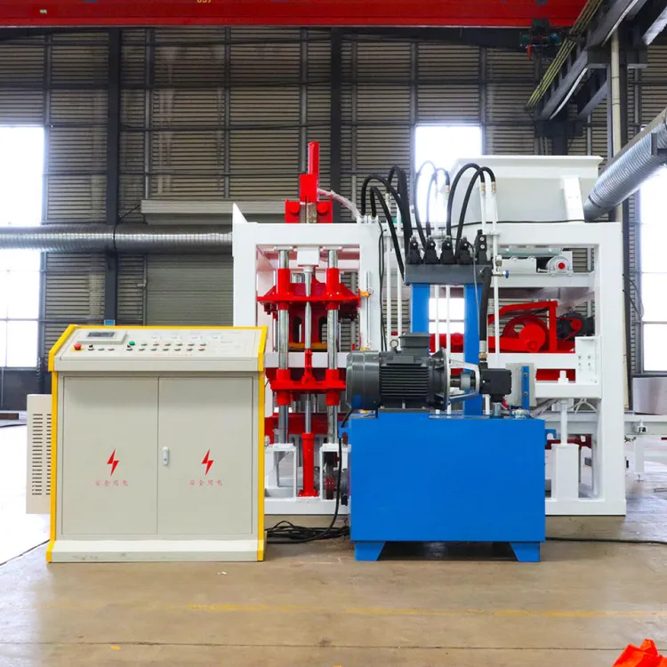 Auto Brick Making Machine Production Line QT4-15 Block Brick Making Machine Machinery Fully Automatic — image 4