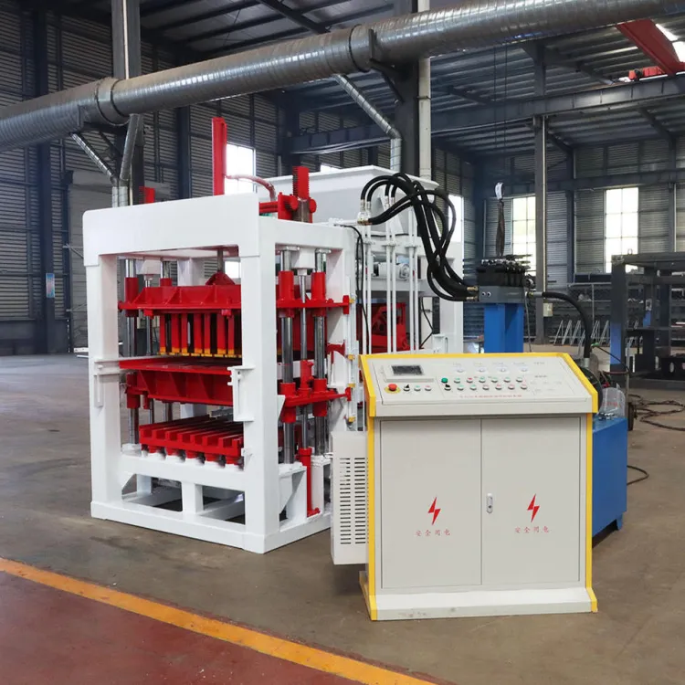 Auto Brick Making Machine Production Line QT4-15 Block Brick Making Machine Machinery Fully Automatic — image 6