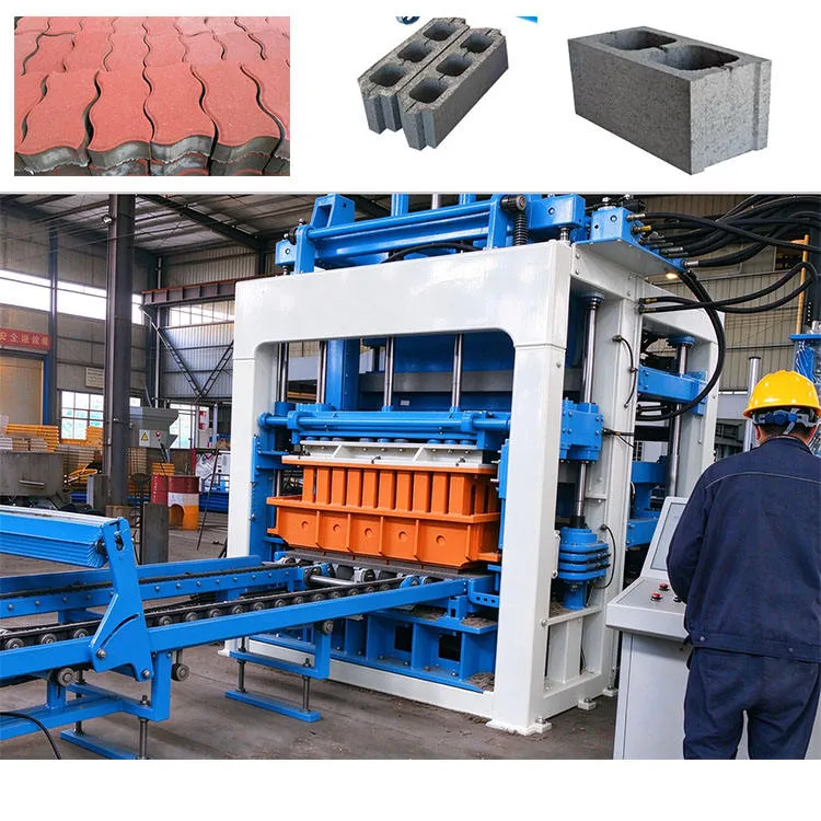 Various Block Making Machine Big Capacity Brick Making Machine 12 Pcs 400x200x200mm Concrete Block Production Line — image 6