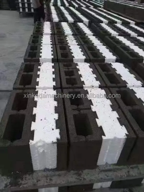 QT4-40 Hollow Block Making Machine Brick Production Line with Mixer Conveyor Gearbox Pump and Sand Hydraulic Pressure Cinder — image 4