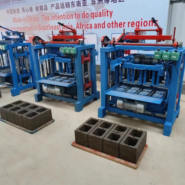 Interlocking Block Brick Making Machine Small Production Line Including Mixing Conveyor Brick Making — image 2