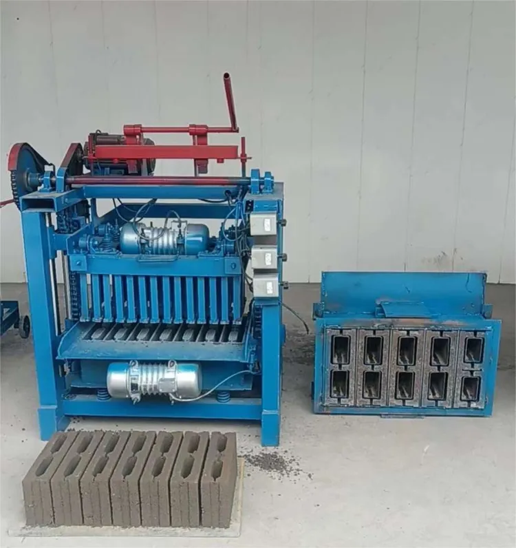 Interlocking Block Brick Making Machine Small Production Line Including Mixing Conveyor Brick Making — image 3