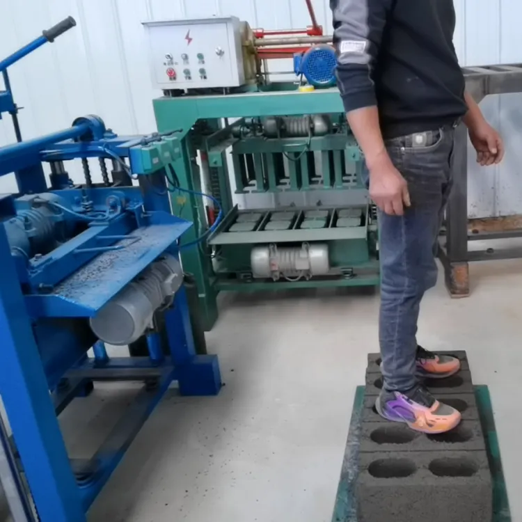 Interlocking Block Brick Making Machine Small Production Line Including Mixing Conveyor Brick Making — image 4