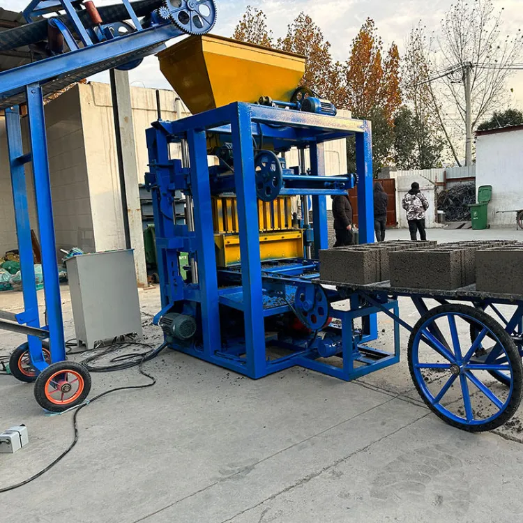 4-24 Automatic Cement Brick Machine Hollow Solid Brick Making Machine Production Line — image 5