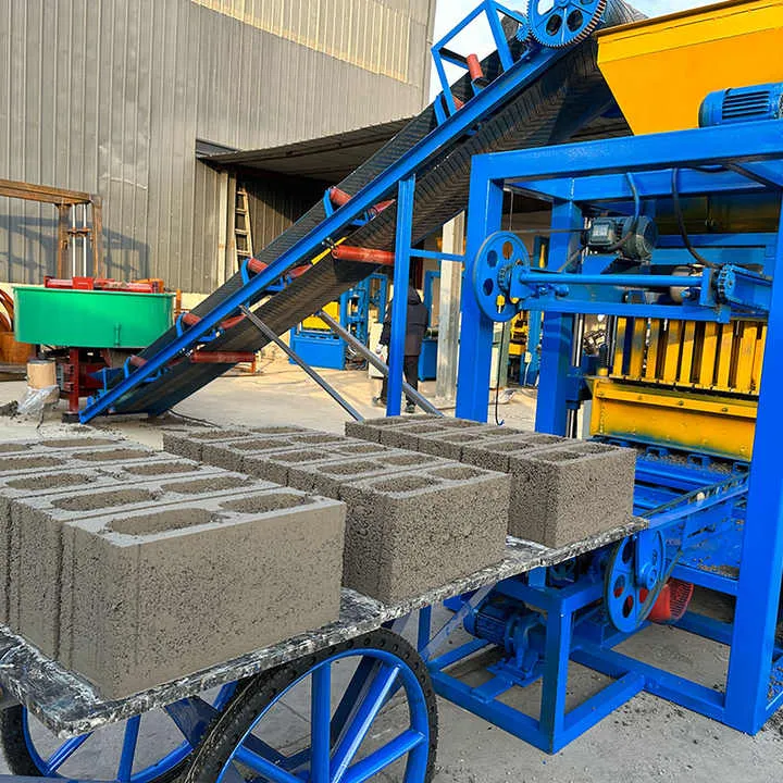 4-24 Automatic Cement Brick Machine Hollow Solid Brick Making Machine Production Line — image 7