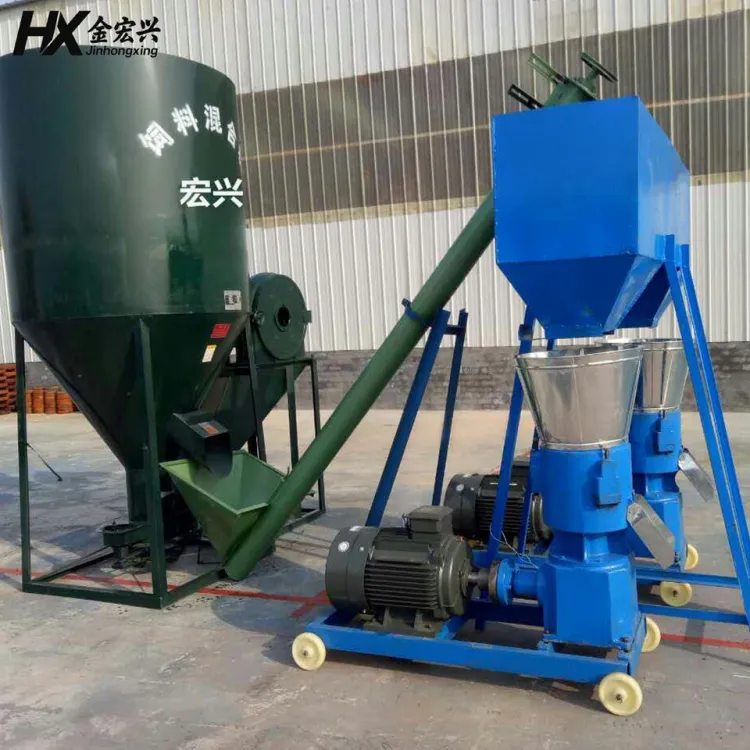 Poultry Livestock Feed Pellet Production Line High Capacity Carbon Steel Feed Mill Machine for Farm Processing Workshop — image 5