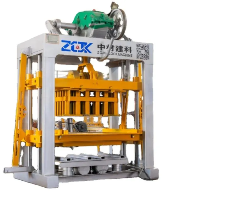 for 4-40 Automatic Hydraulic Pressure Brick Production Line with Engine Motor for Sand Brick Making Small Business Ideas — image 1