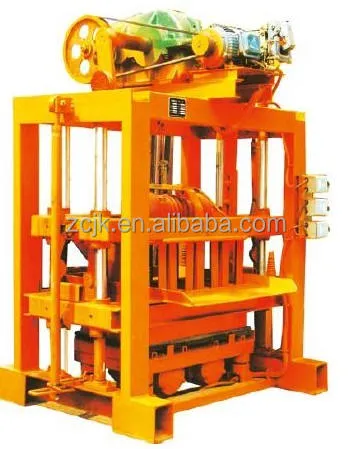 for 4-40 Automatic Hydraulic Pressure Brick Production Line with Engine Motor for Sand Brick Making Small Business Ideas — image 4