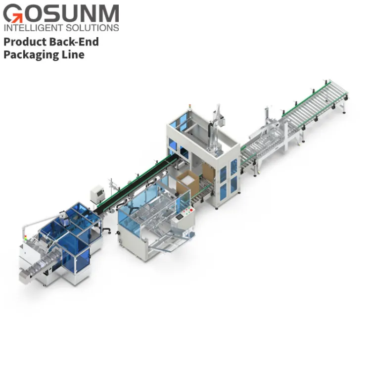 Directly Wholesaled Condition Automated Assembly Line for Food Commodity Carton Packaging Case Manufacturing Plant — image 4