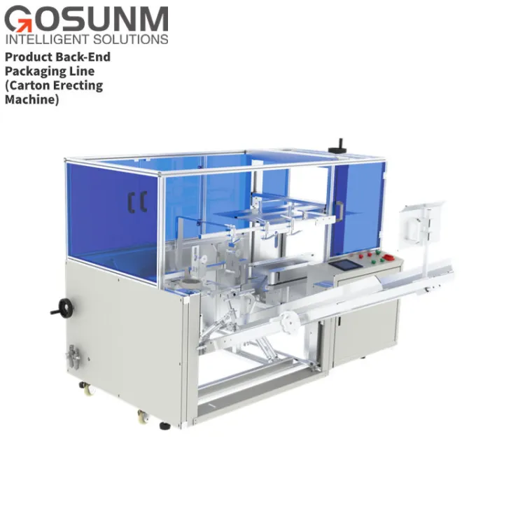 Directly Wholesaled Condition Automated Assembly Line for Food Commodity Carton Packaging Case Manufacturing Plant — image 5