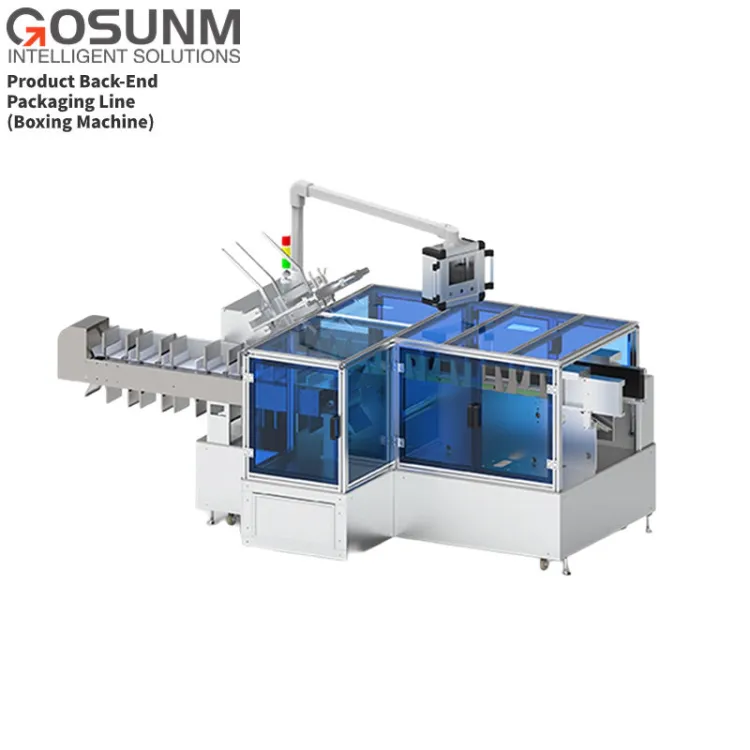 Directly Wholesaled Condition Automated Assembly Line for Food Commodity Carton Packaging Case Manufacturing Plant — image 6