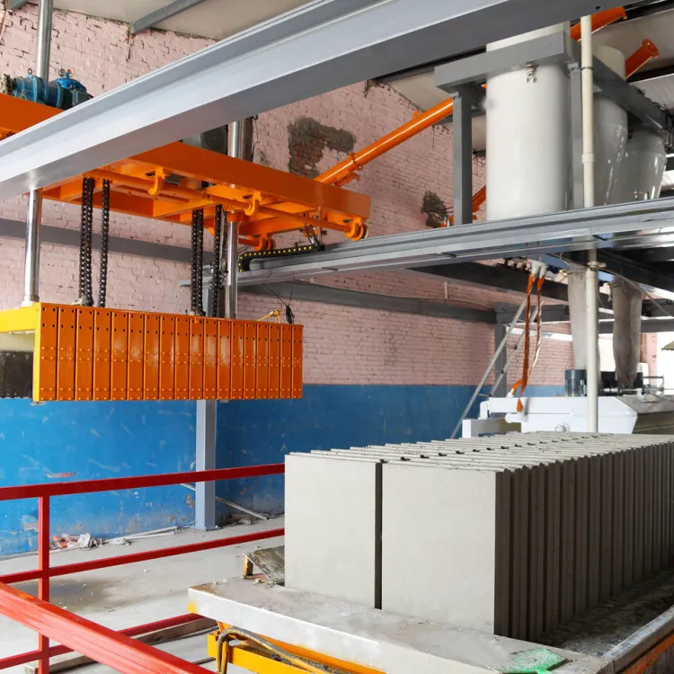 Gypsum Block Production Line Equipment Hollow Brick Making Machine with PLC Core Components — image 1