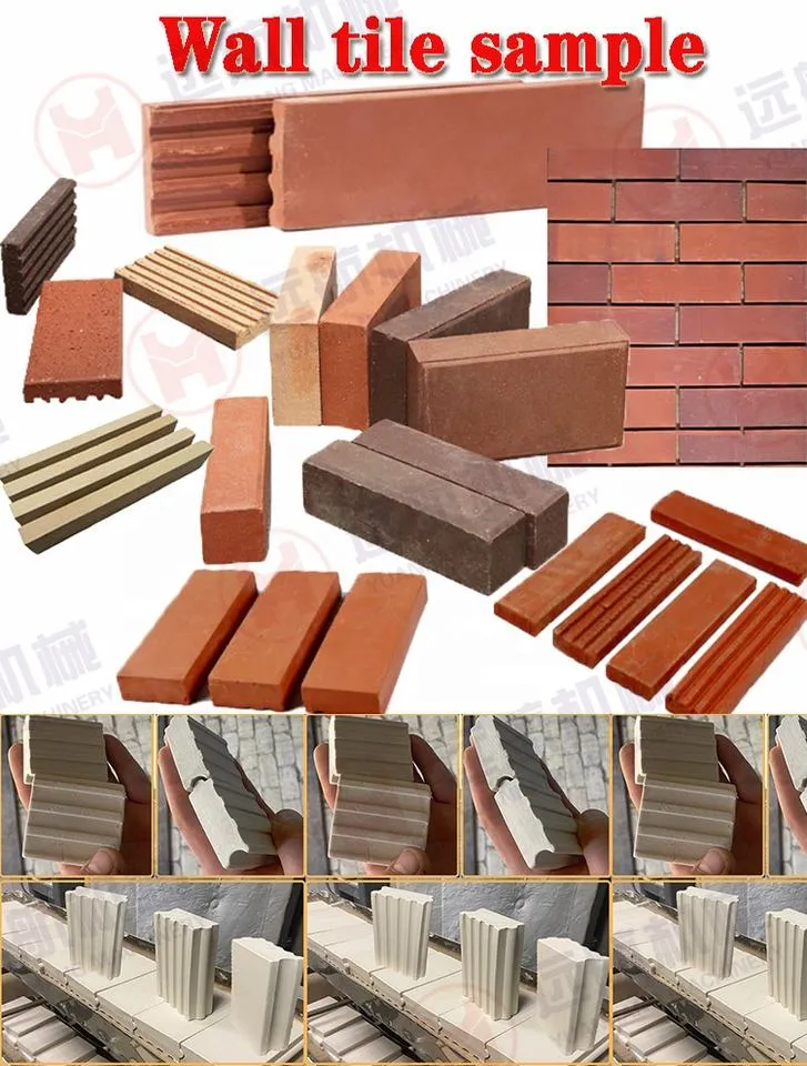 Hollow Solid Brick Production Line Extruder Brick Mud Soil Earth Red Brick Moulding Wall Clay Tile Making Machine — image 1