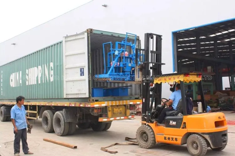 Small Mini Mobile Egg Laying Concrete Hollow Block Making Machine List Moving Brick Making Machine for — image 4