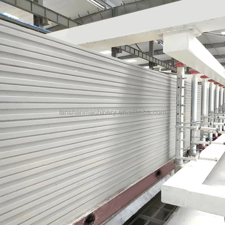 Turnkey Lightweight Autoclaved Aerated Concrete AAC Block Production Line for Custom Plant Design and Installation — image 6