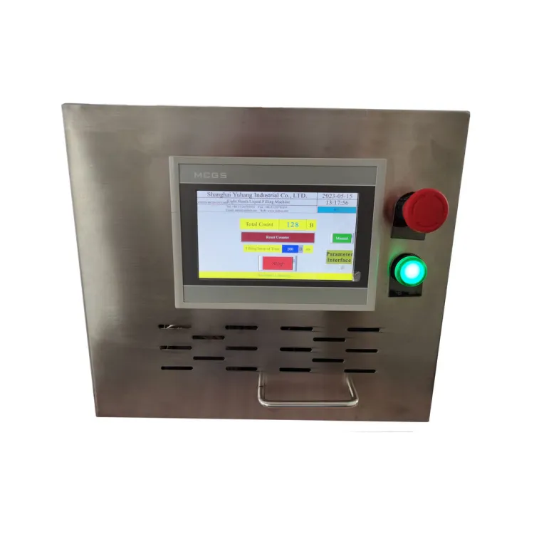 SINBON Small Scale Production Line Gear Pump Filler for Sauce Shampoo with PLC Control — image 1