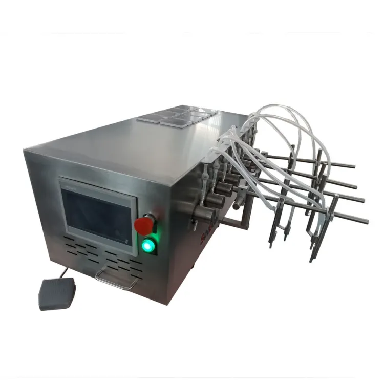 SINBON Small Scale Production Line Gear Pump Filler for Sauce Shampoo with PLC Control — image 2