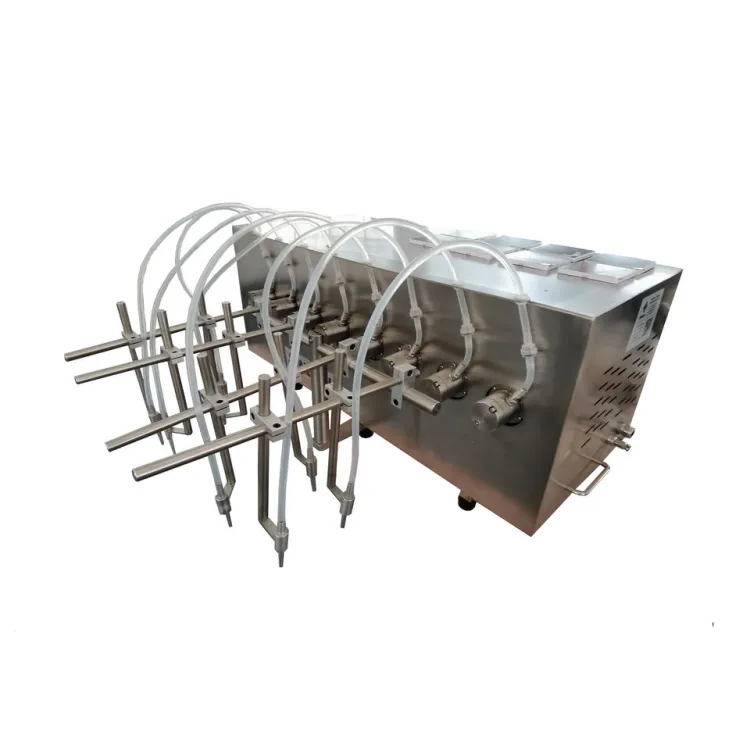 SINBON Small Scale Production Line Gear Pump Filler for Sauce Shampoo with PLC Control — image 4