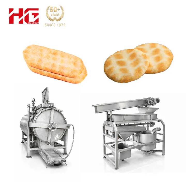 HG Fully Automatic Rice Cracker Production Line Industrial Rice Snack Manufacturing Plant Turnkey Solution — image 7