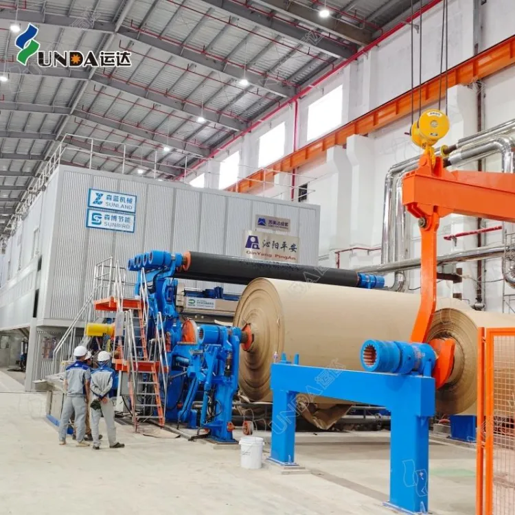 Turnkey Yunda High-Speed Bearing OCC Kraft Paper Making Plant | 50-100 T/D Complete Production Line Setup — image 4