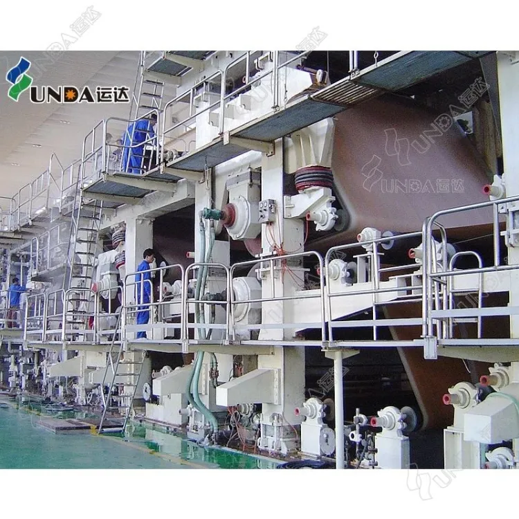 Turnkey Yunda High-Speed Bearing OCC Kraft Paper Making Plant | 50-100 T/D Complete Production Line Setup — image 5