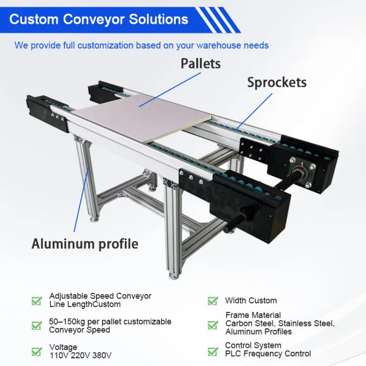 Machinery Assembly Production Conveyor Line Modular Automation Workflow System Assembly Line Chain Conveyor — image 4