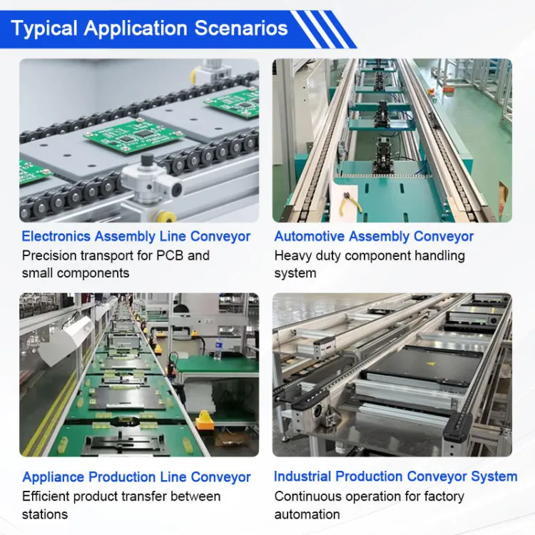 Machinery Assembly Production Conveyor Line Modular Automation Workflow System Assembly Line Chain Conveyor — image 5