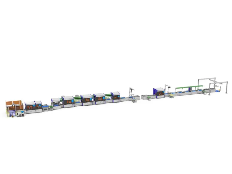 Fully Automated Cell Module&Pack Assembly Line With Laser Welding Equipment for Cylindrical Battery — image 4