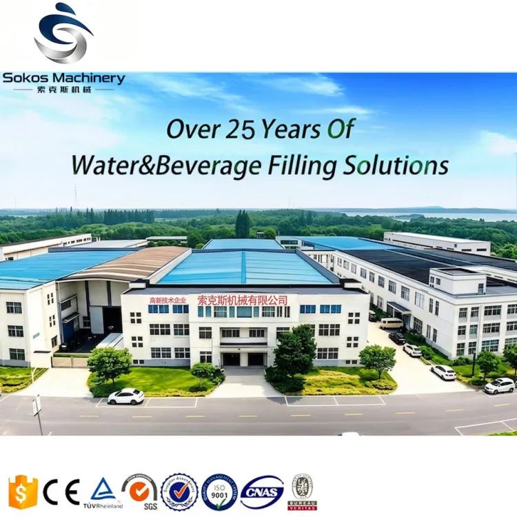 Sokos Complete Juice Beverage Bottling Machine Juice Filling Production Line Turnkey Juice Bottle Manufacturing Plant — image 4