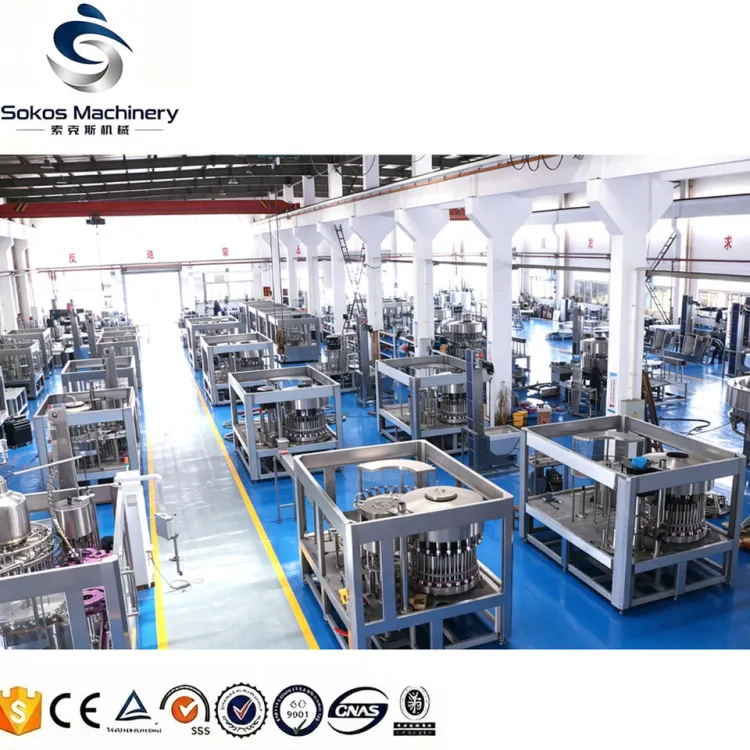 Sokos Complete Juice Beverage Bottling Machine Juice Filling Production Line Turnkey Juice Bottle Manufacturing Plant — image 5