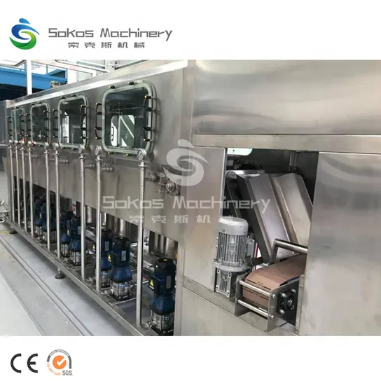 Fully Automatic Water Treatment Plant Bottling Machine 3-5 Gallon Bulk Water Production Line — image 8