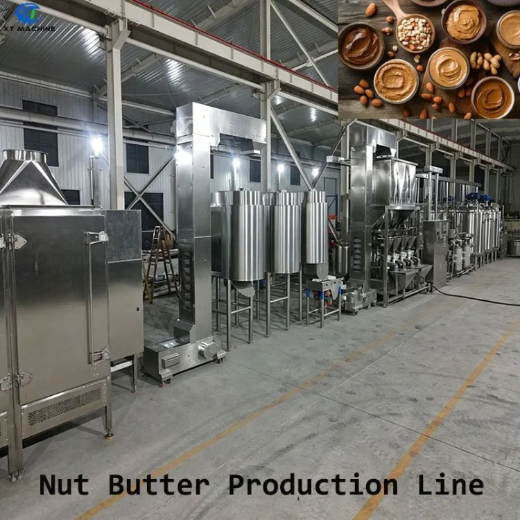 High Capacity Peanut Butter Production Line Stainless Steel Automatic Nut Paste Processing Plant for Food — image 4