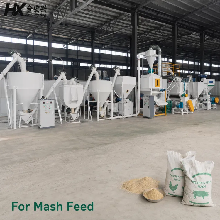 Feed Business Startup Production Line for Small Scale Grain Milling Mixing Weighing and Retail Bag Packing — image 2