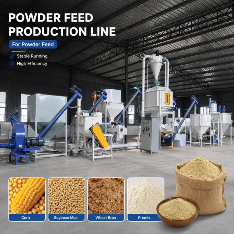 Feed Business Startup Production Line for Small Scale Grain Milling Mixing Weighing and Retail Bag Packing — image 5