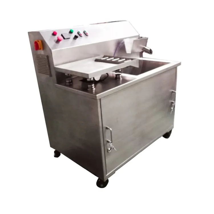 JZ18A Small Scale Chocolate Production Line & Moulding Machine Food Grade 304 Stainless Steel Eco-Friendly — image 2