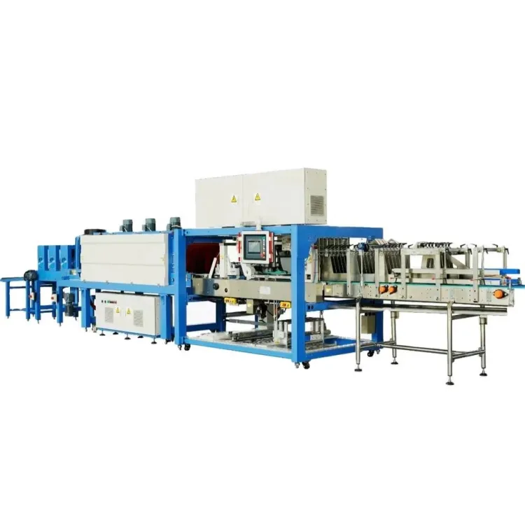 Electrically Driven Automatic Beverage Production Line PLC Engine Carton Machine for Bottled Water Food Paper Including Motor — image 1
