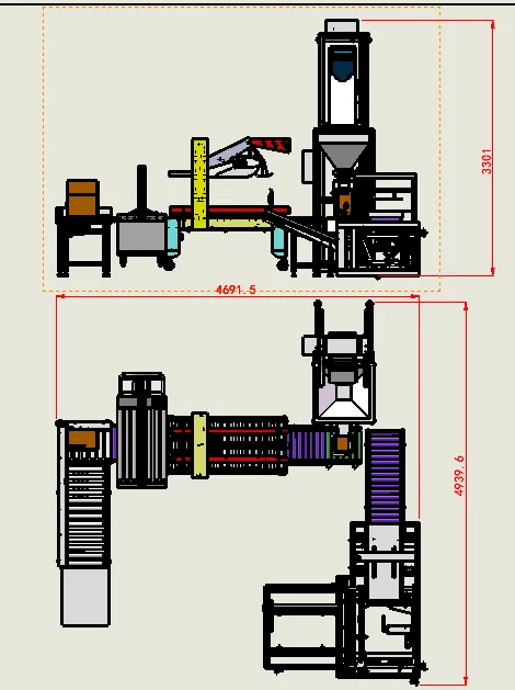 Automatic Hardware Filling Packing Sealing and Carton Loading Production Line with PLC Control — image 7