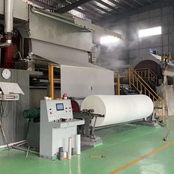 Full Toilet Roll Paper and Napkins Making Machine Line 1800mm Full Automatic Toilet Paper Machine Line — image 5