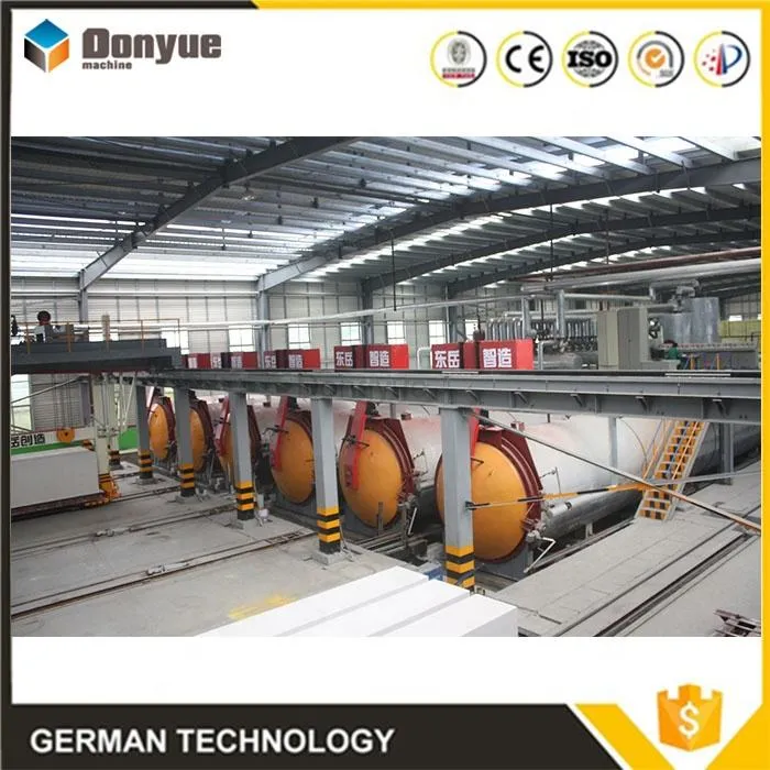 Fully Automatic Aac Brick Making Machine Autoclaved Aerated Concrete Block Production Line Gas Block Making Machine — image 7