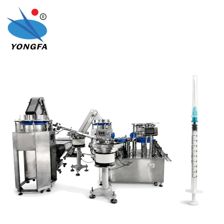 Automatic High Speed Syringe Assembly Machine for Medical Disposable Syringe Production Line — image 2