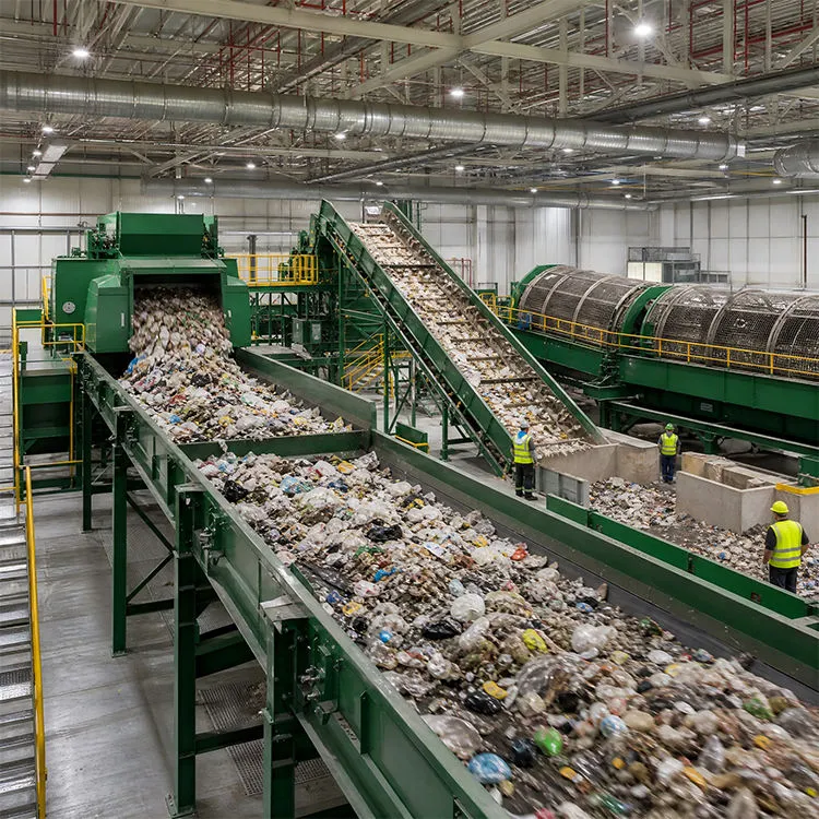 High Efficiency Domestic Waste Treatment Equipment Municipal Waste Sorting Line Household Waste Garbage Recycling Machine — image 6