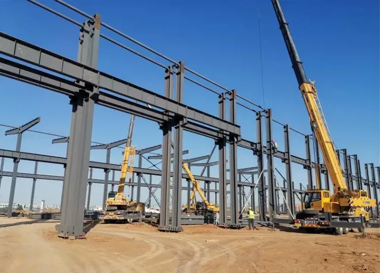 International Premium Steel Structure Industrial Plant for Steel Warehouse & Workshop Custom Design & Turnkey Service — image 4